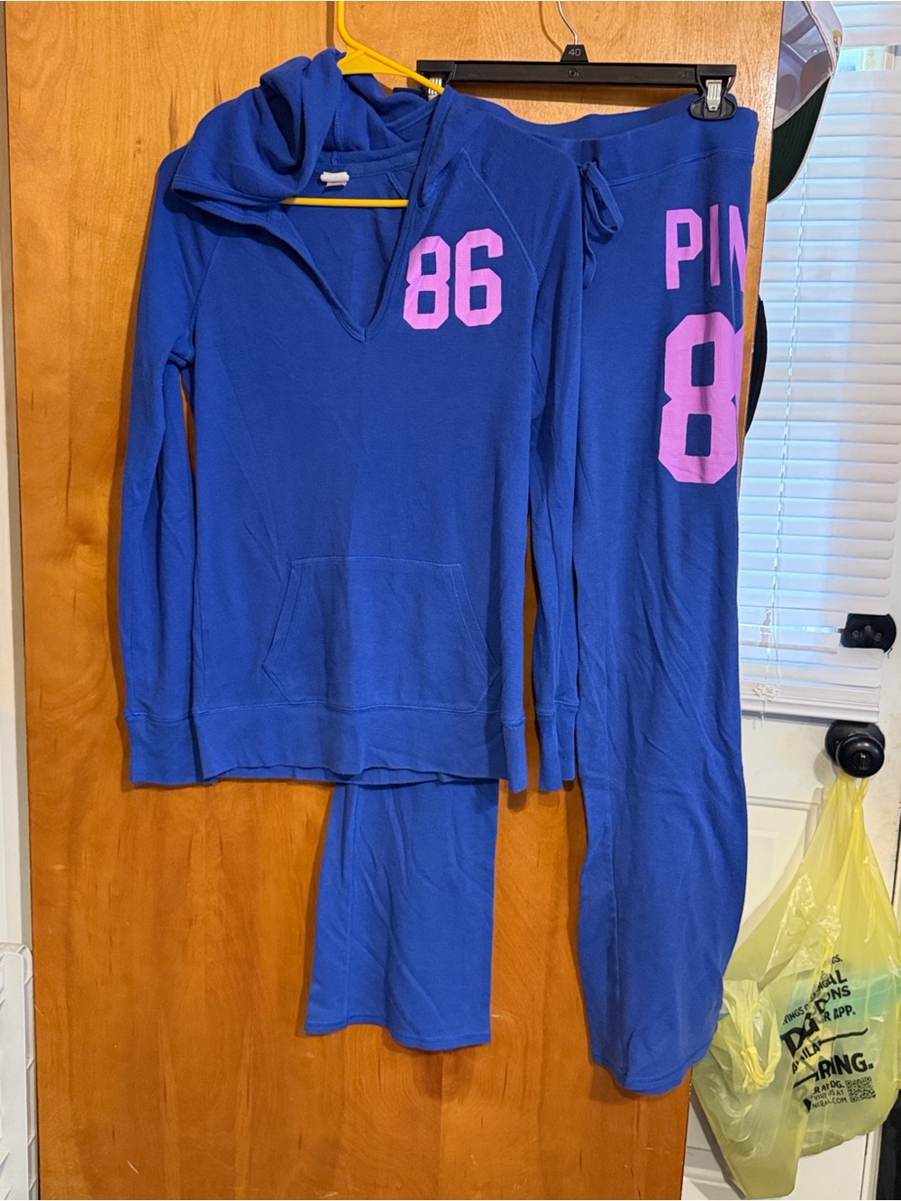 VTG* VS Pink lounge set sz M